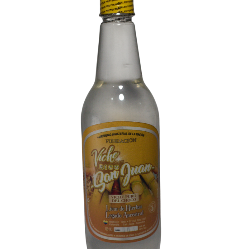 Viche puro del Chocó 750 ml plástico